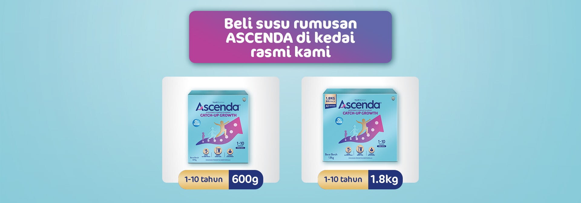 beli Ascenda di Kedai rasmi kami