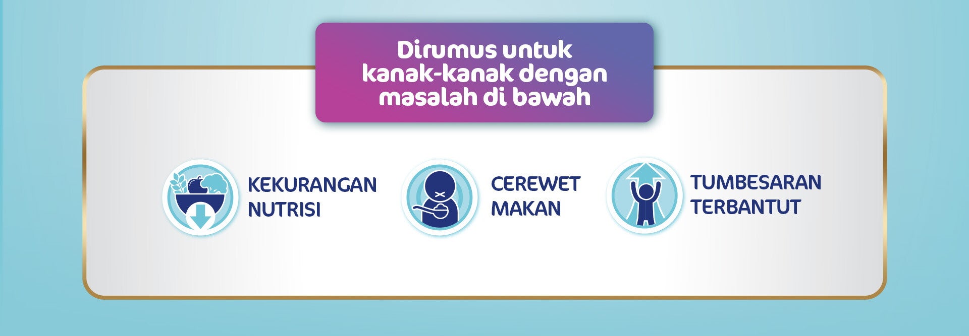 kekurangan nutrisi cerewet makan tumbersan tumbesaran terbantut